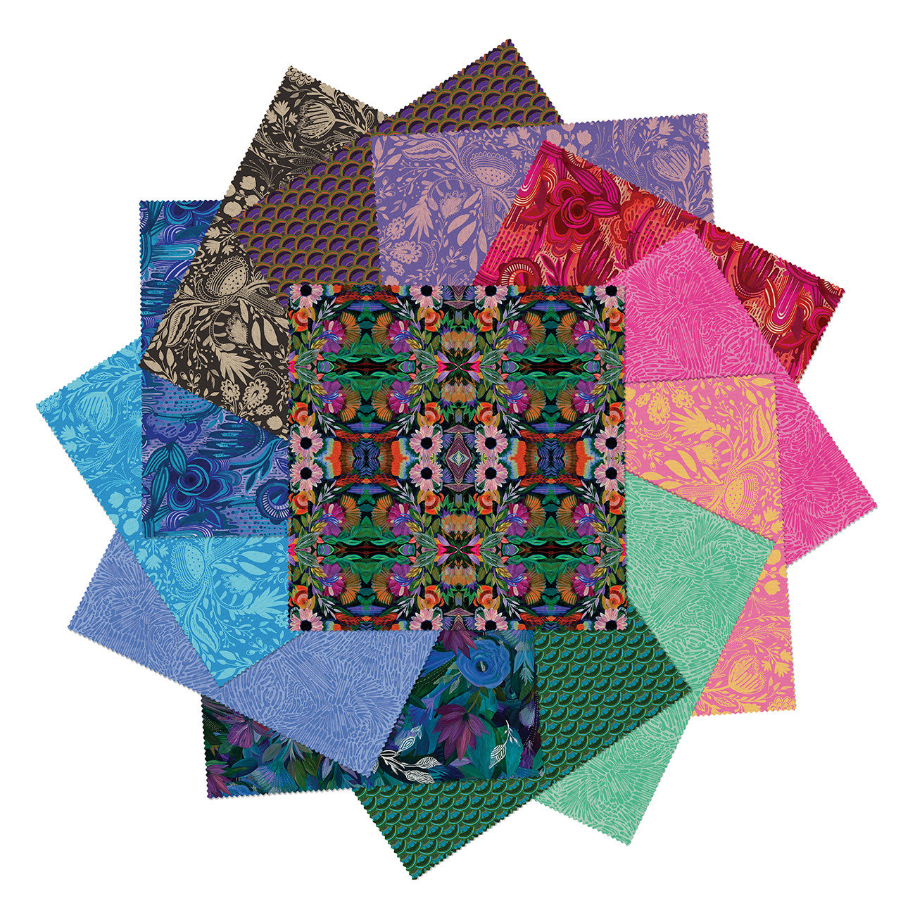 10in Squares Gentle Warriors 42pcs/bundle