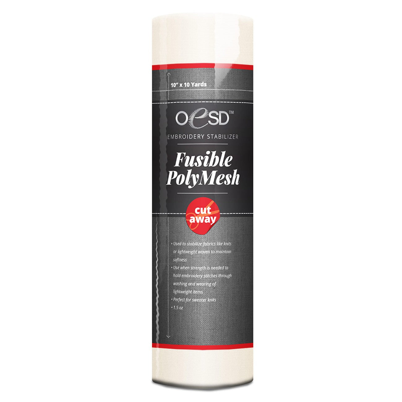 PolyMesh Fusible White 10in  x 10 yds