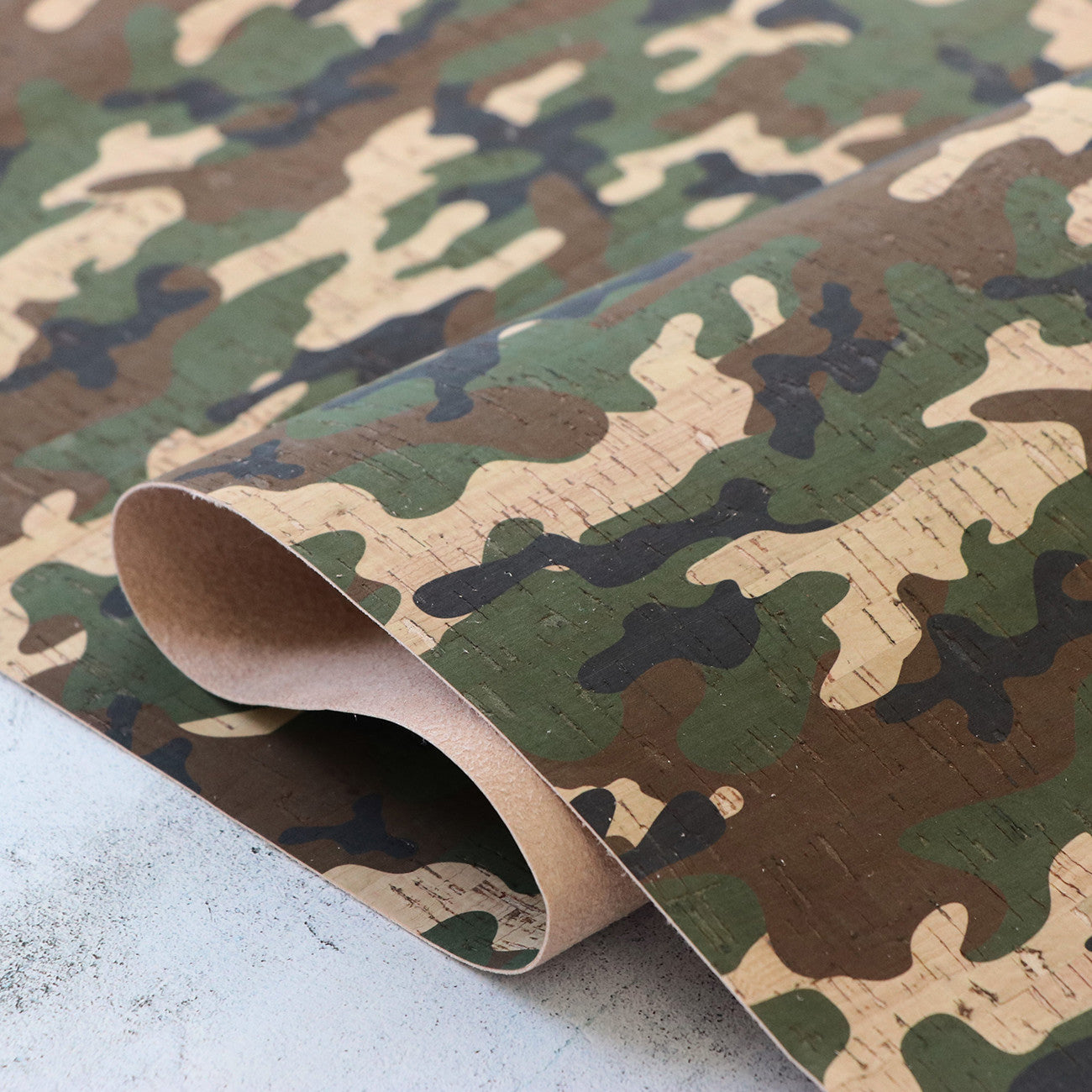 Classic Camo Cork 1/2yd