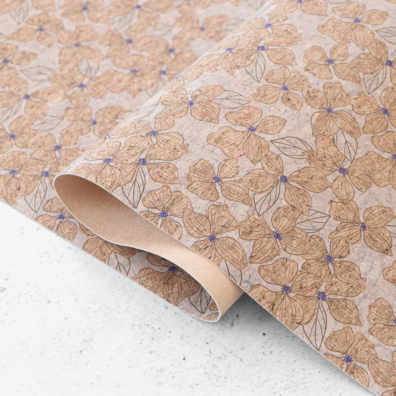Daydream Blossoms Cork 1/2 Yard Cut