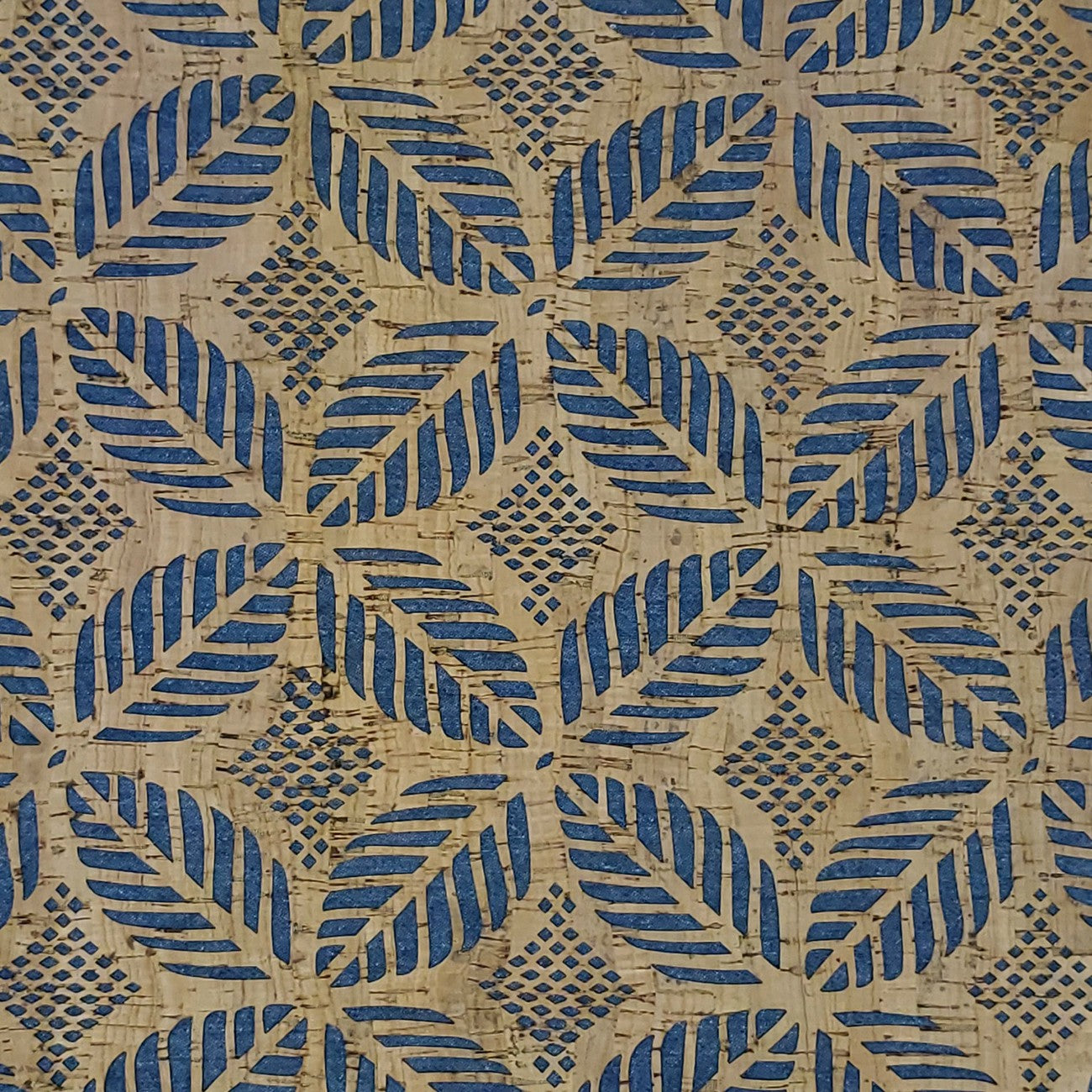 Denim Backed Palms Pro Lite Cork 1/2 yard