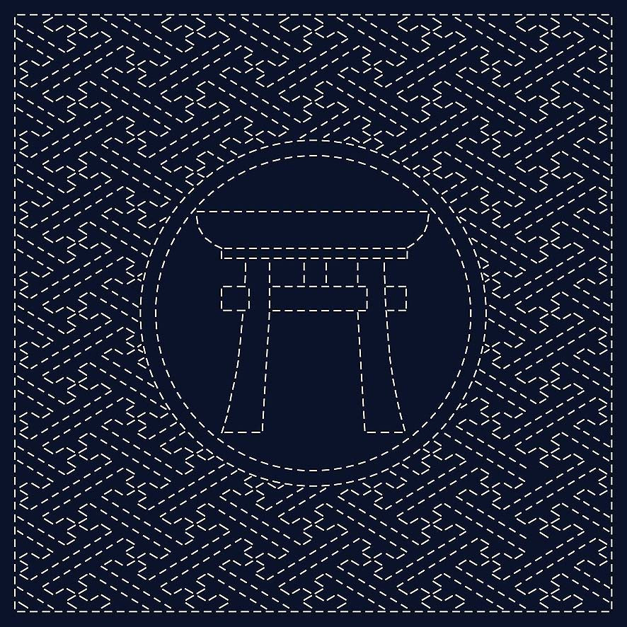 Sashiko Cloth TORI-I