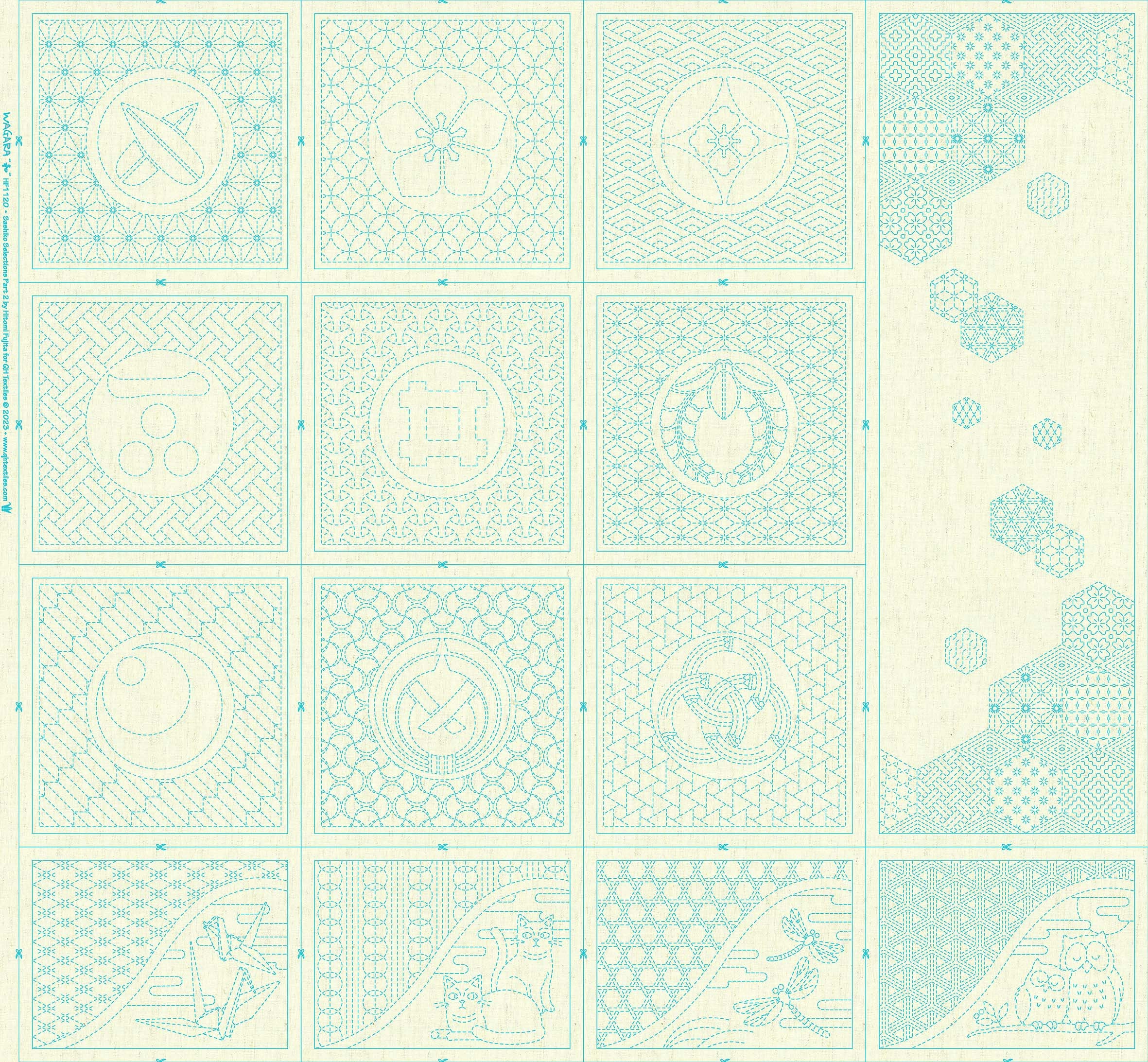 Sashiko Selections Part 2 Greige