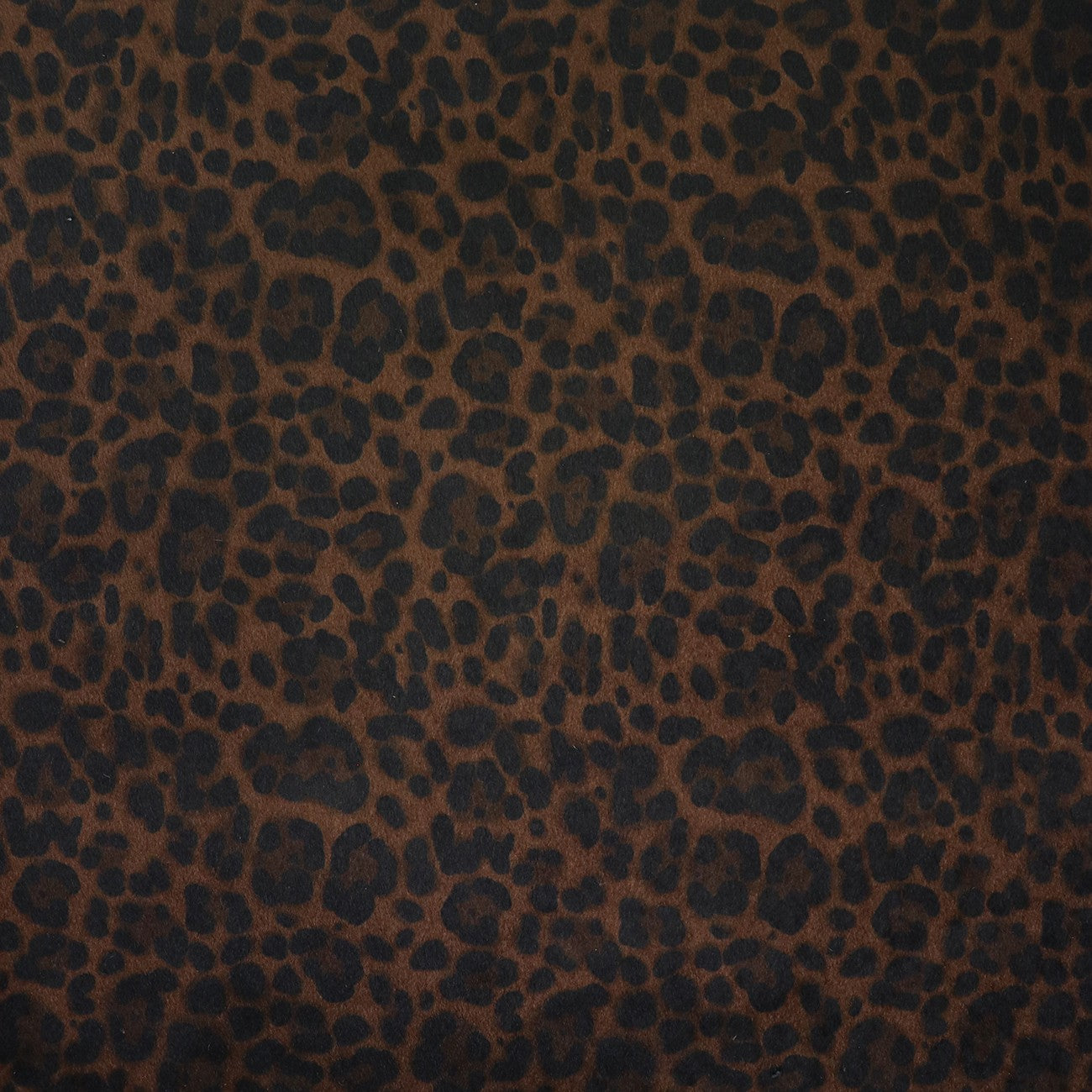 Leopard Black Walnut Faux Fur 1/2 Yard