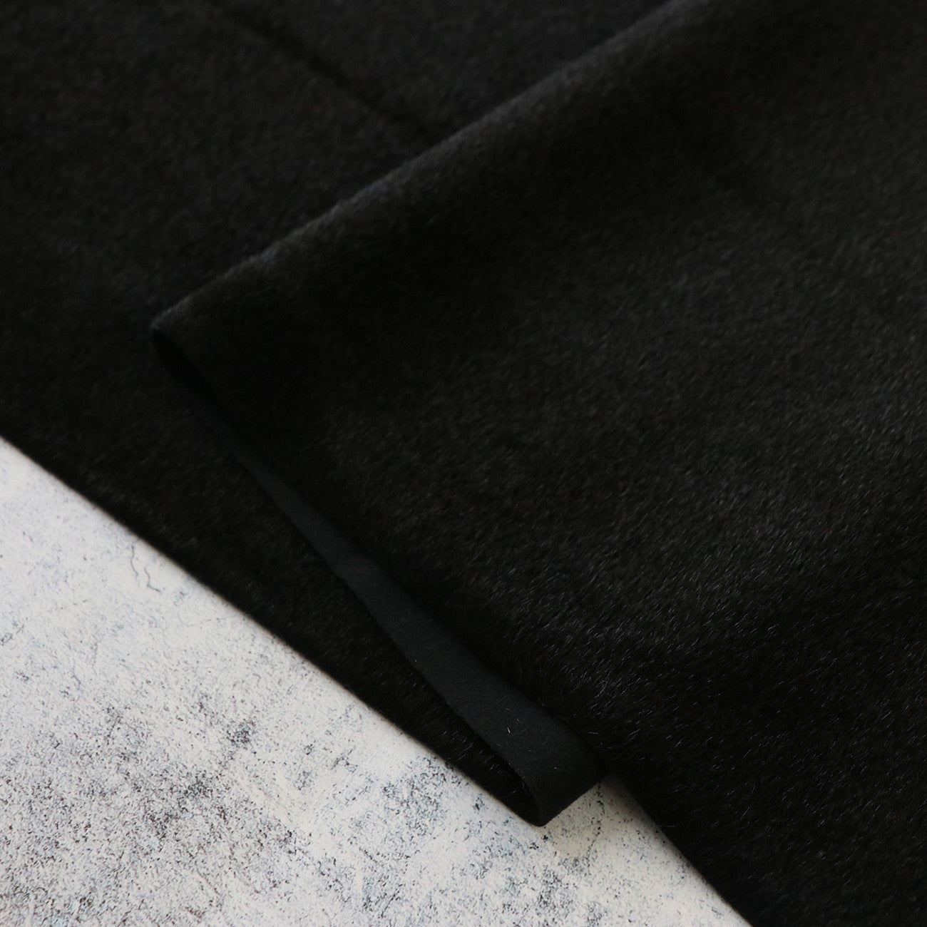 Tie Dye Tonal Black Faux Fur 1/2yd