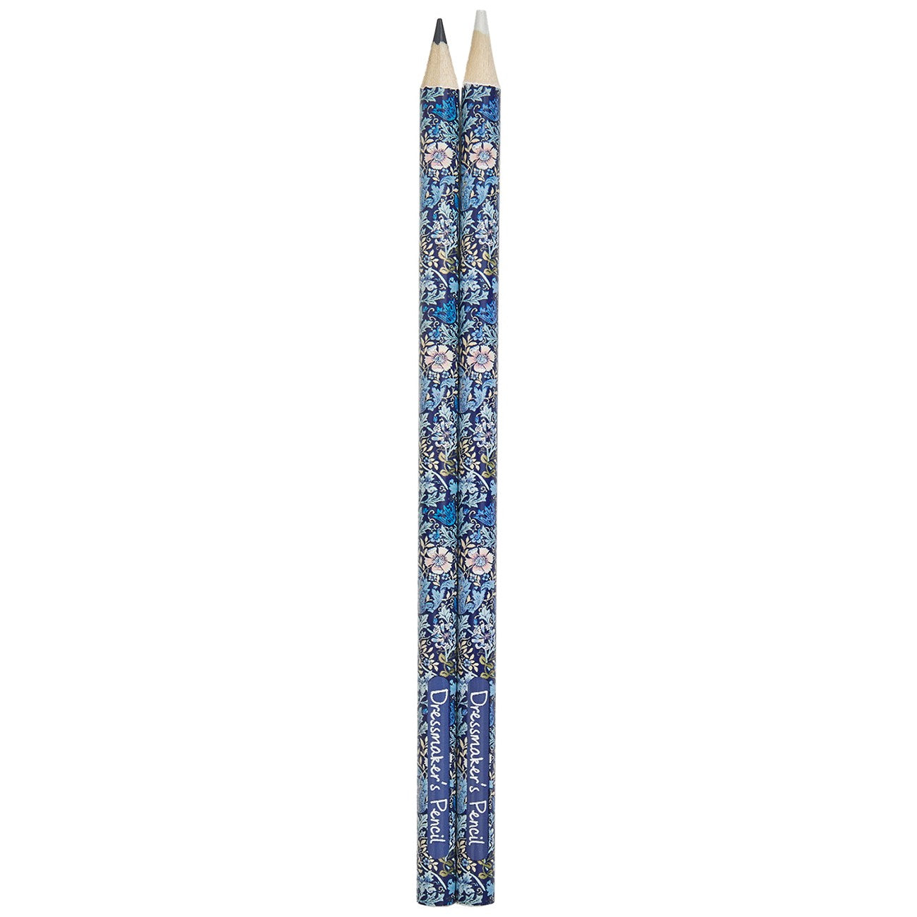 Marking Pencils Blue Floral 2ct