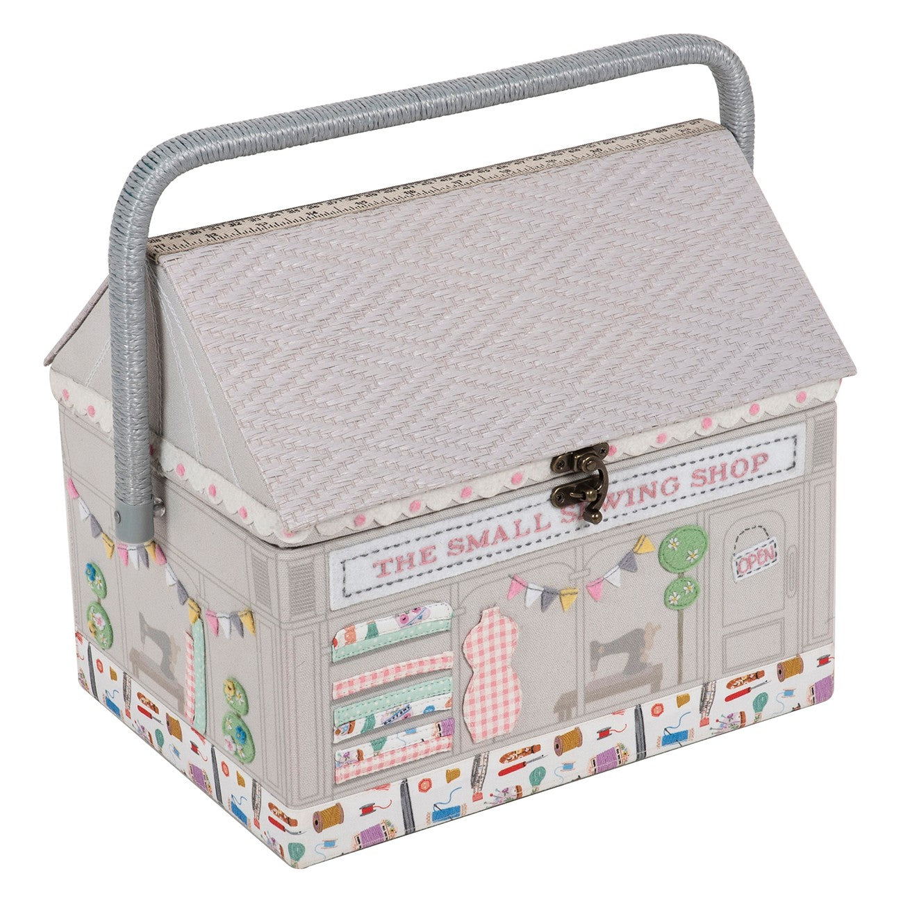 Sewing Box Embroidered Shop Haby Notions
