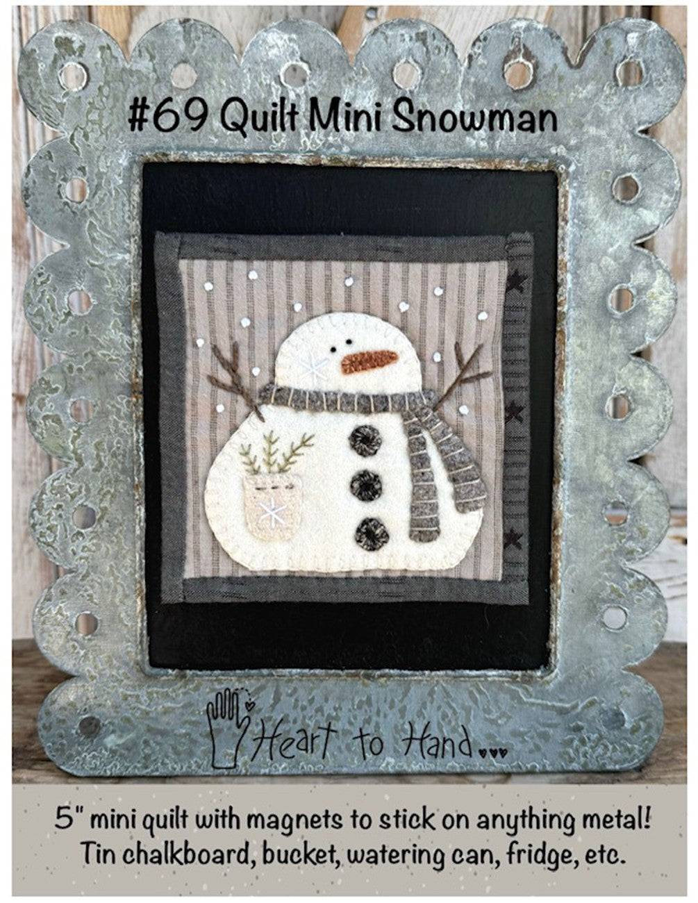 Quilt Mini Snowman