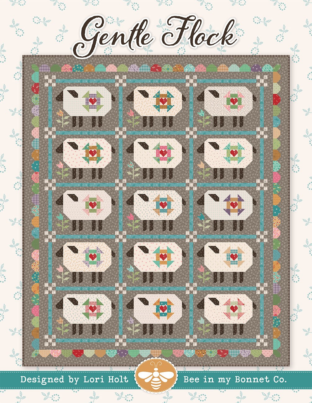 Gentle Flock Quilt Pattern by Lori Holt of Bee in My Bonnet