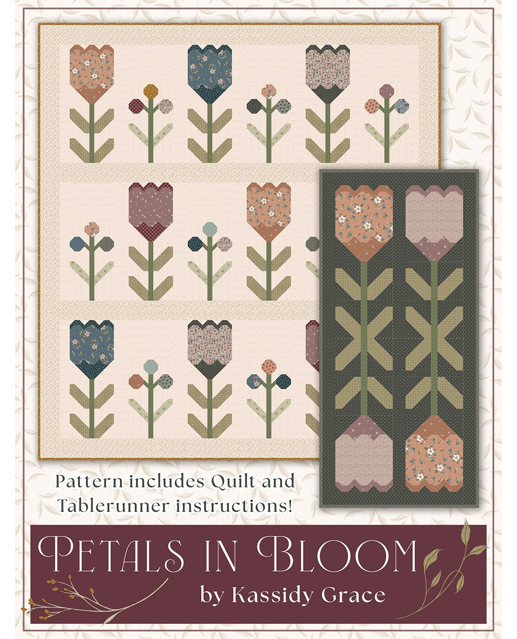 Petals In Bloom Quilt Pattern