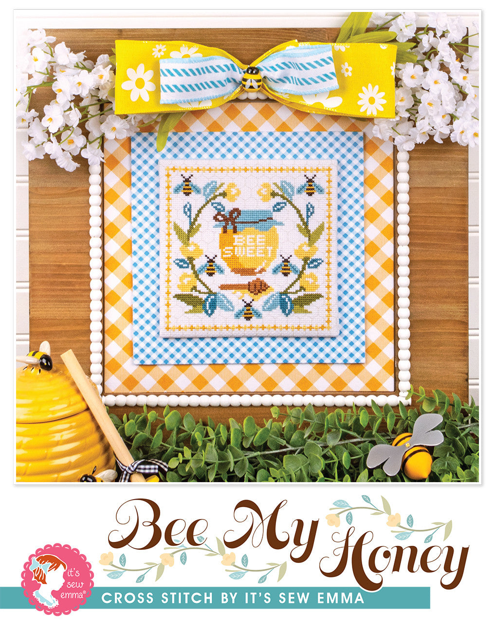 Bee My Honey Cross Stitch Pattern
