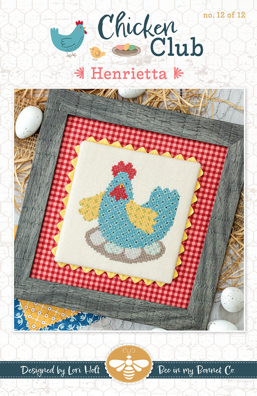 Chicken Club Cross Stitch Pattern of the Month 12