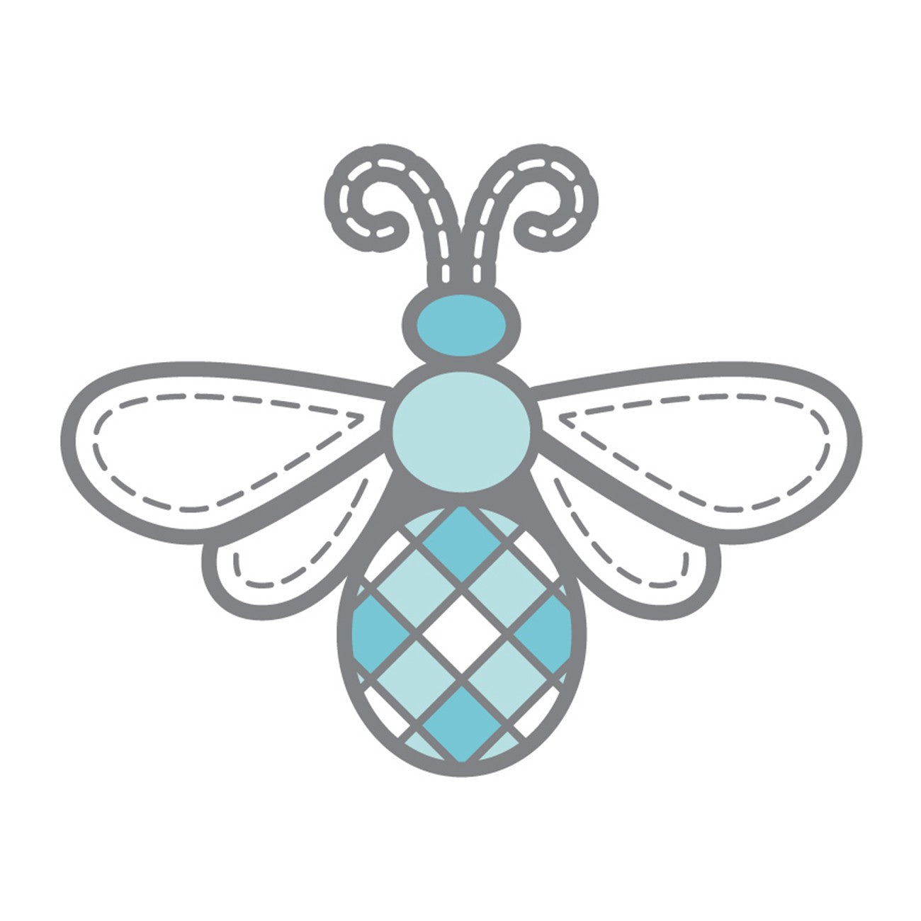 Cottage Bee In My Bonnet Enamel Needle Minder