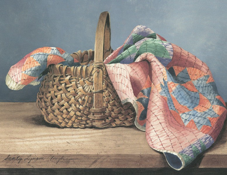 Note Cards Quilt In A Basket