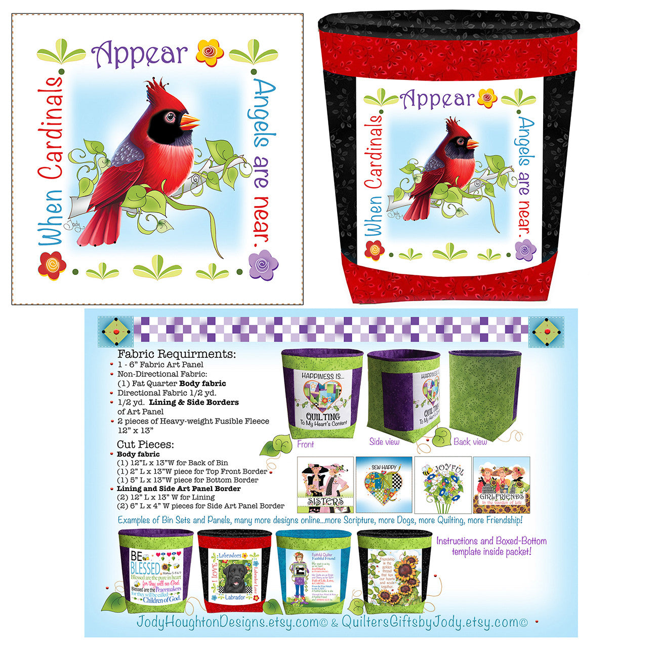 Bin Set Cardinal
