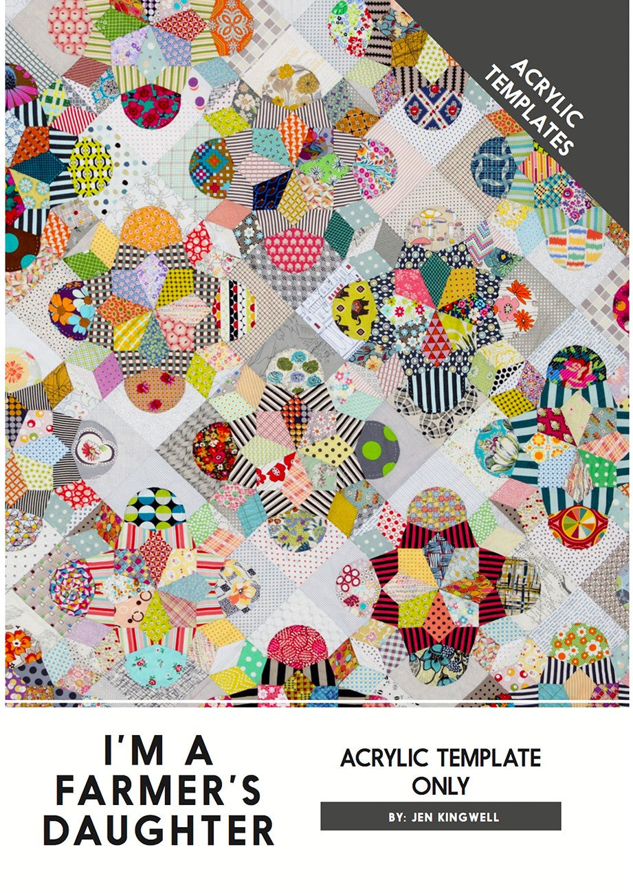 I'm A Farmer's Daughter Pattern And Template