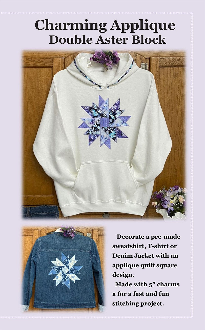 Charming Applique Double Aster Block