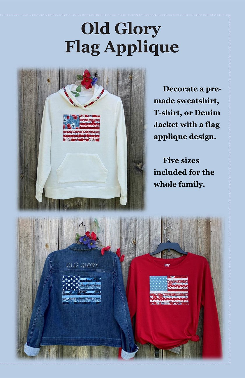 Old Glory Flap Applique