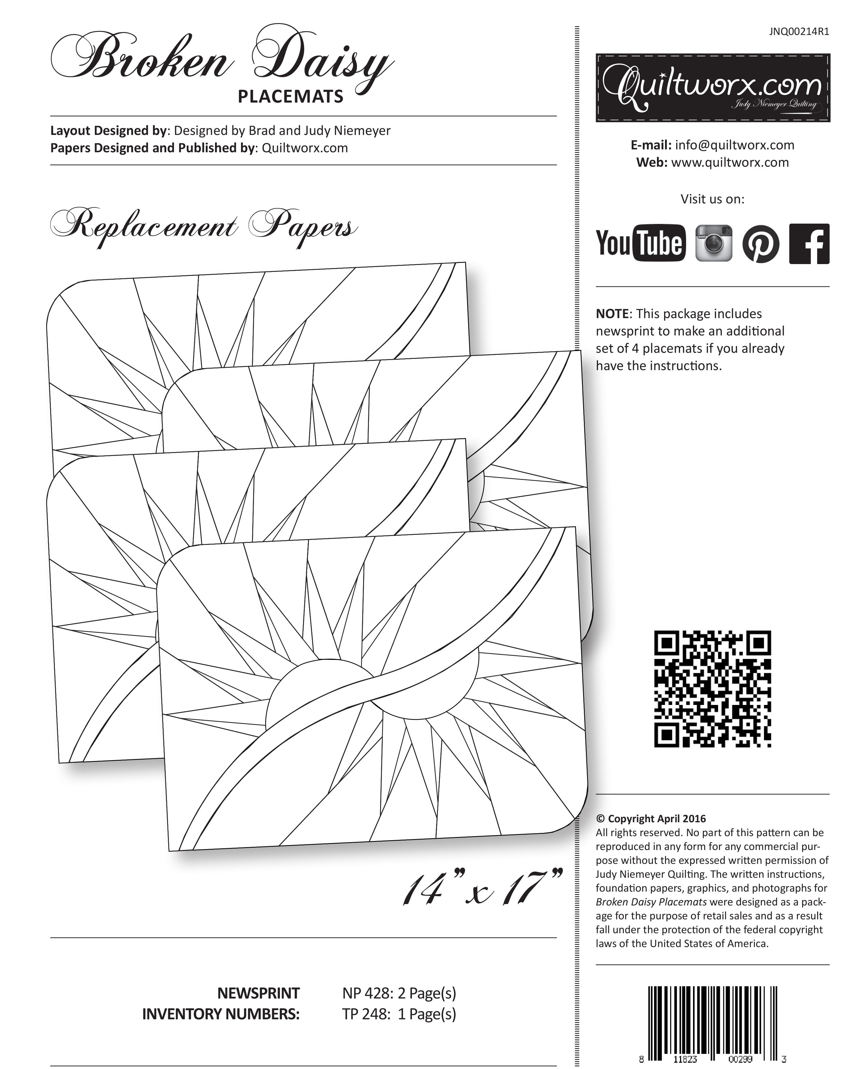 Broken Daisy Replacement Papers