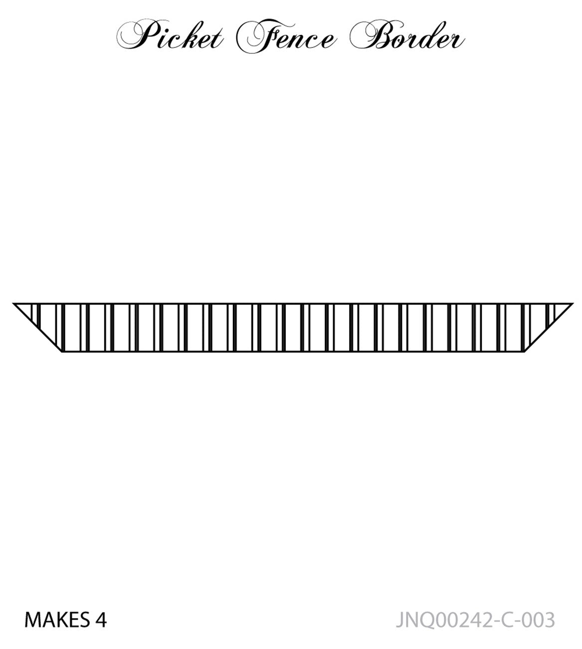 Picket Fence Border