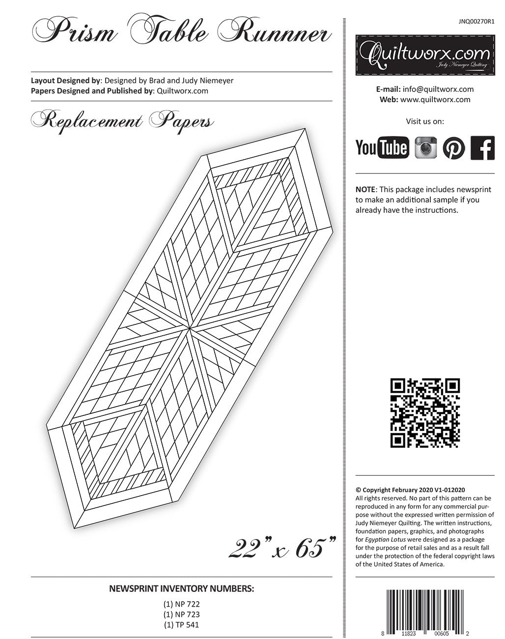 Prism Table Replacement Papers