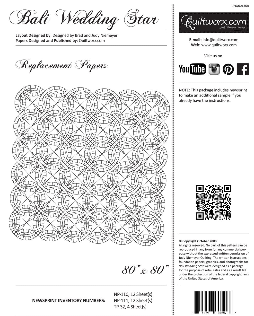 Bali Wedding Star Replacement Papers