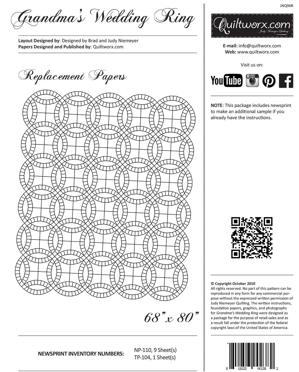 Grandma's Wedding Ring Replacement Papers