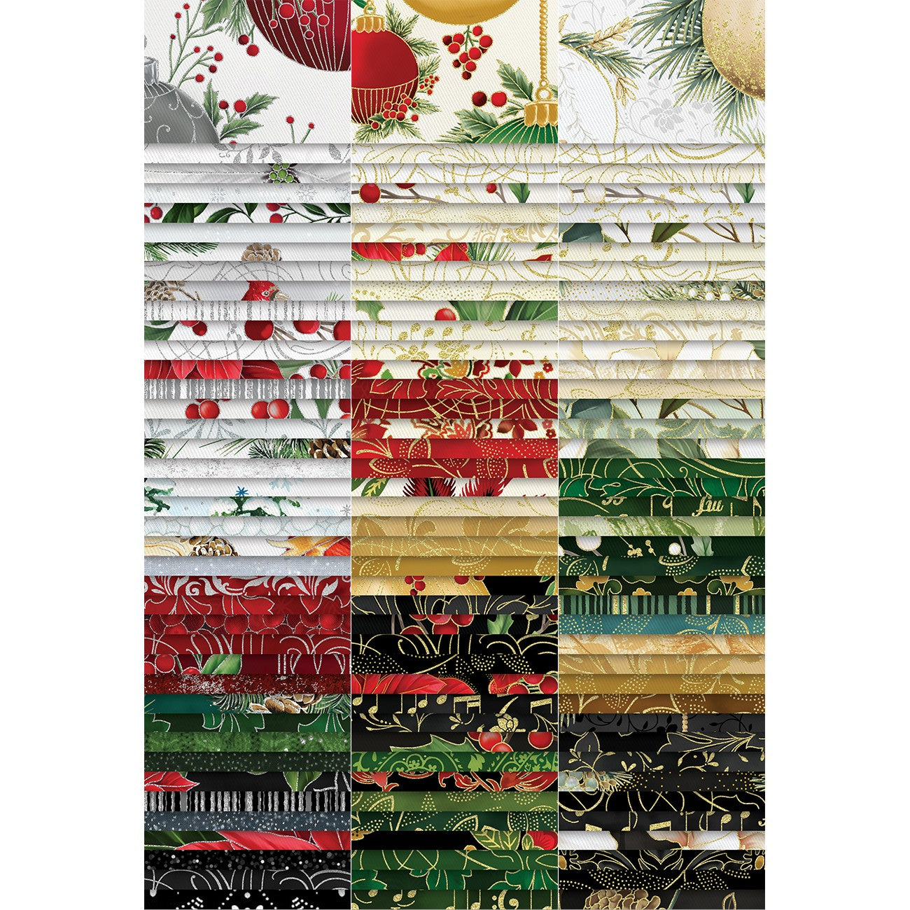 Assorted box with 2ea colorways from Parchemnt, Silver & Gold Jingle Pops