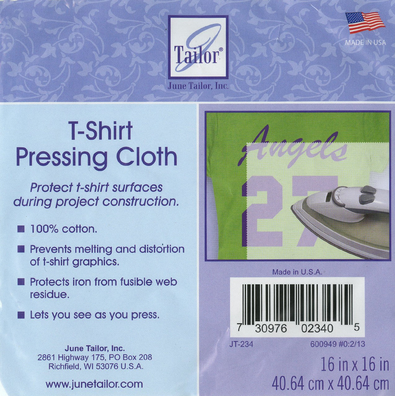 T Shirt Pressing Cloth
