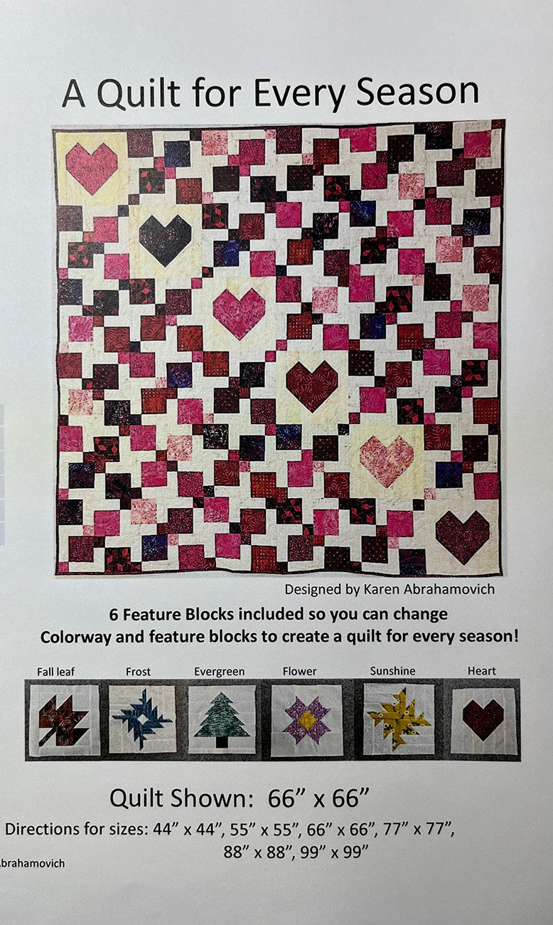 A Quilt for Every Season Quilt Pattern