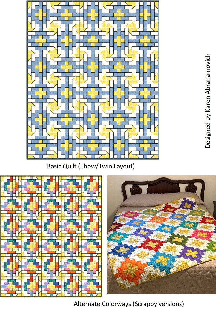 Chain Linked Quilt Pattern