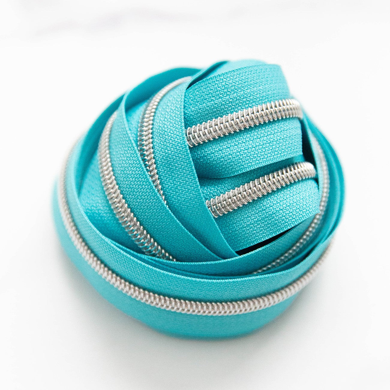 Zippers By the Yard Aqua Splash 3yds