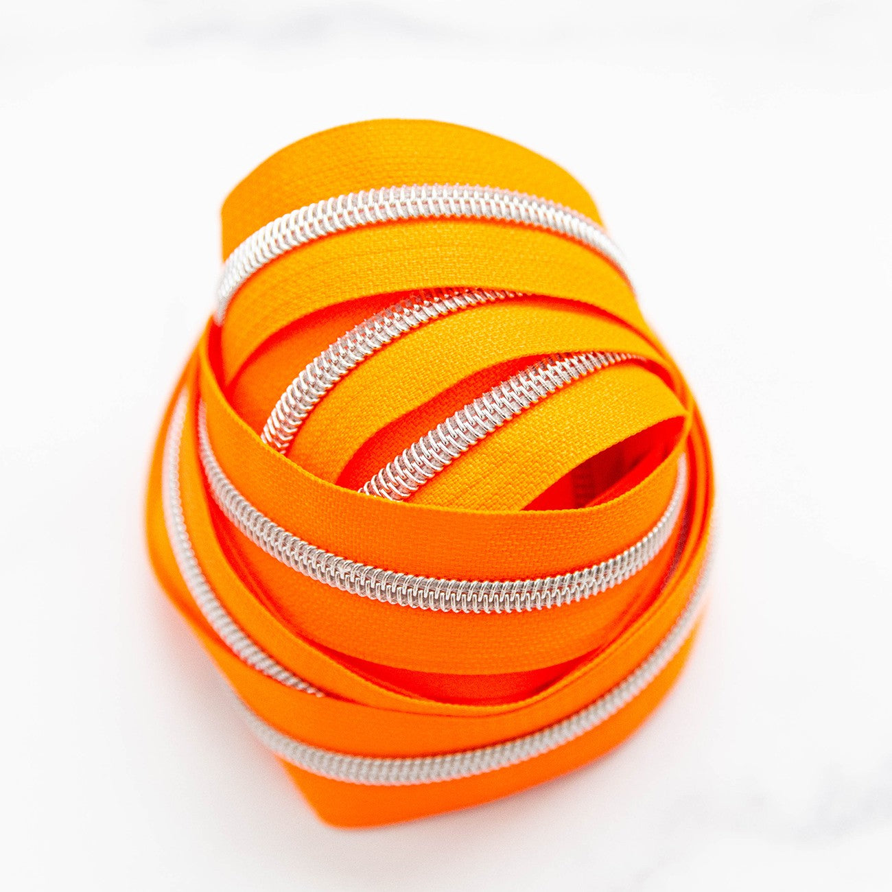 Zippers By the Yard Tangerine Twist 3yds
