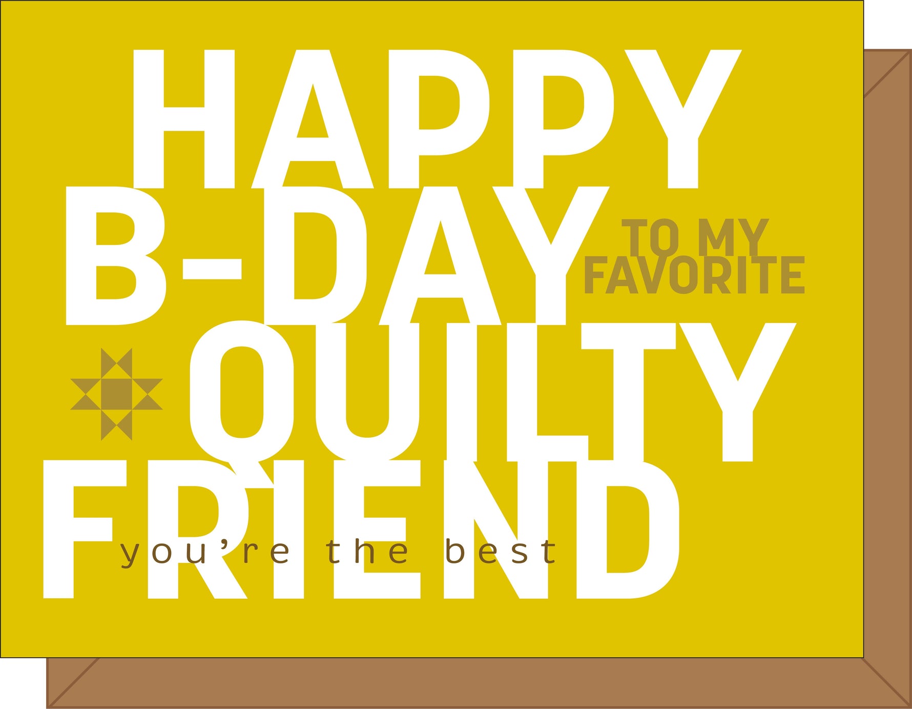 Happy B-Day Gift Card