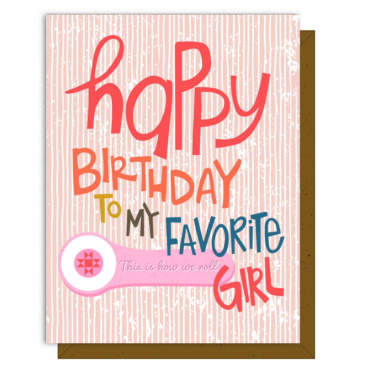 My Favorite Girl Greeting Card