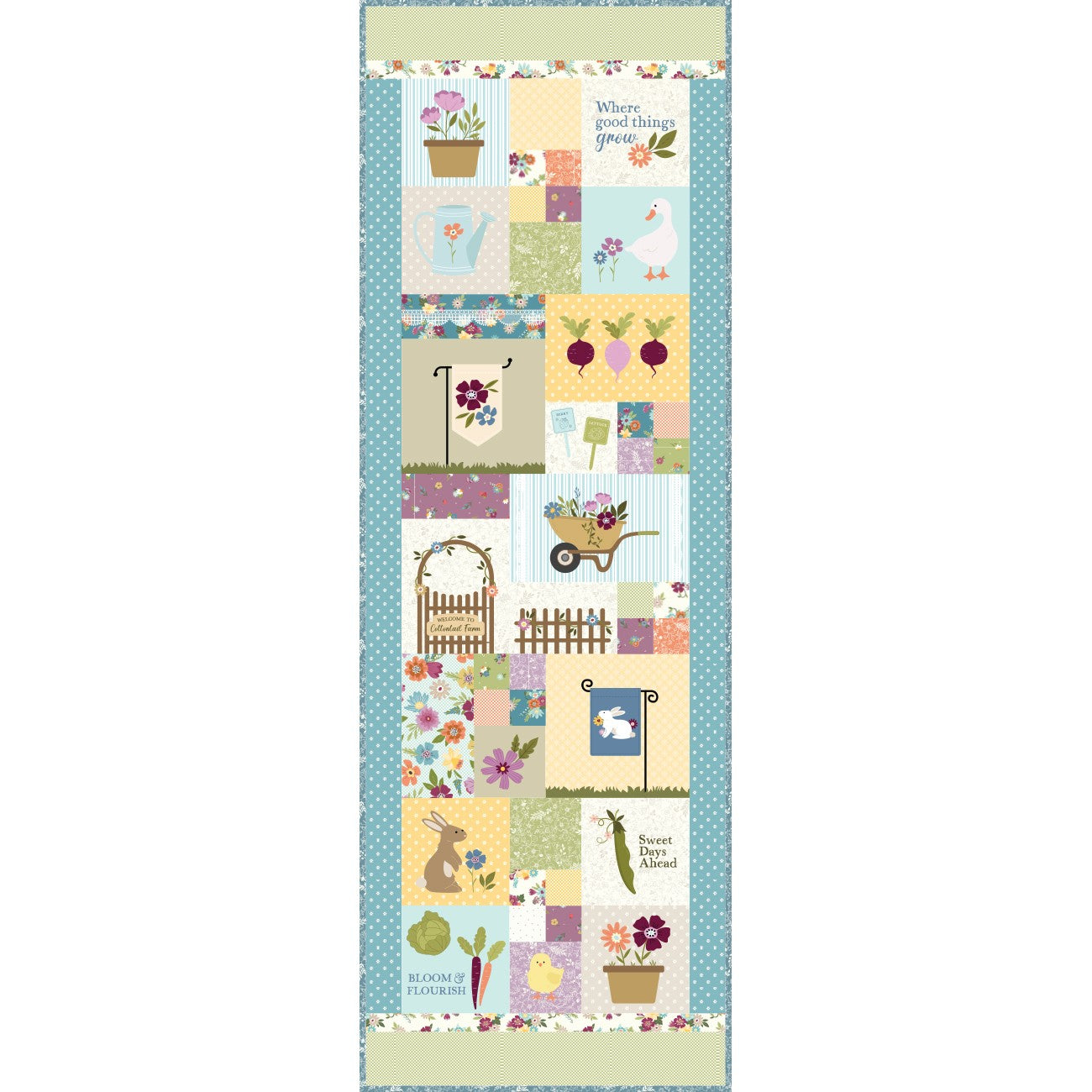 Cottontail Farm Ladder Quilt