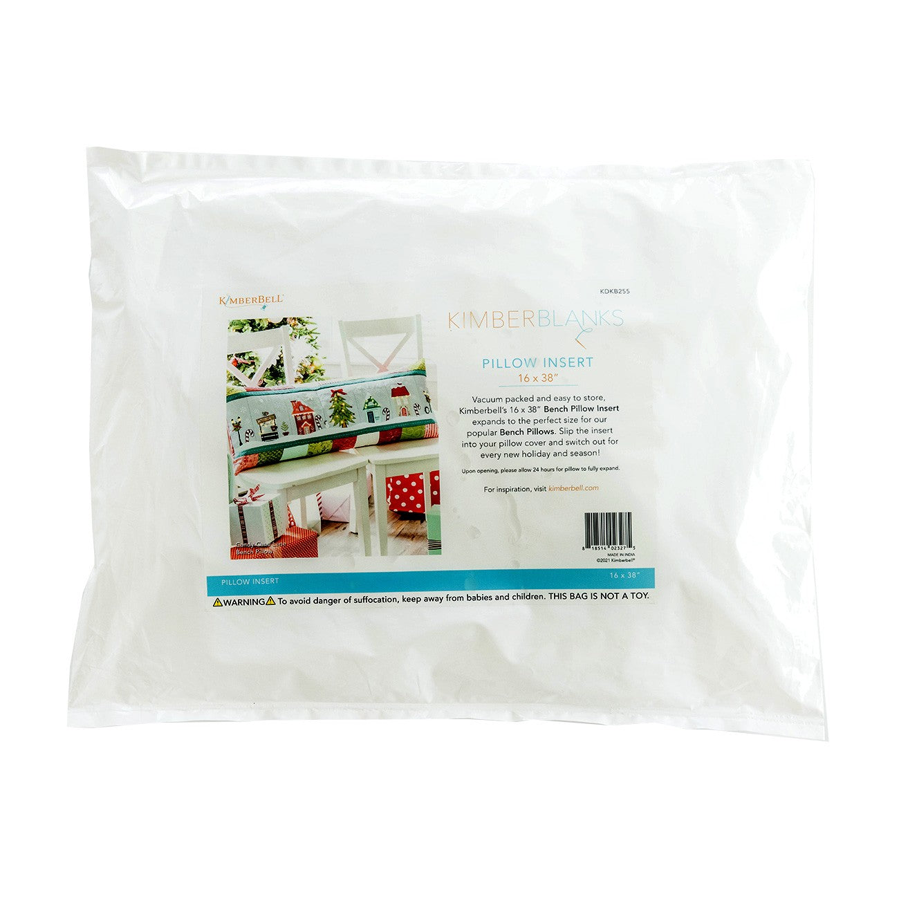 Pillow Form Insert 16in x 38in
