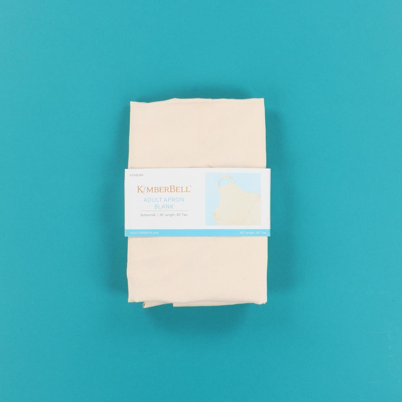 Adult Apron Blank Buttermilk