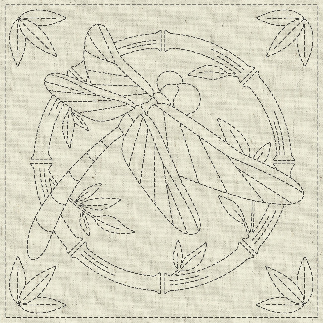 Sashiko Cloth Summertime