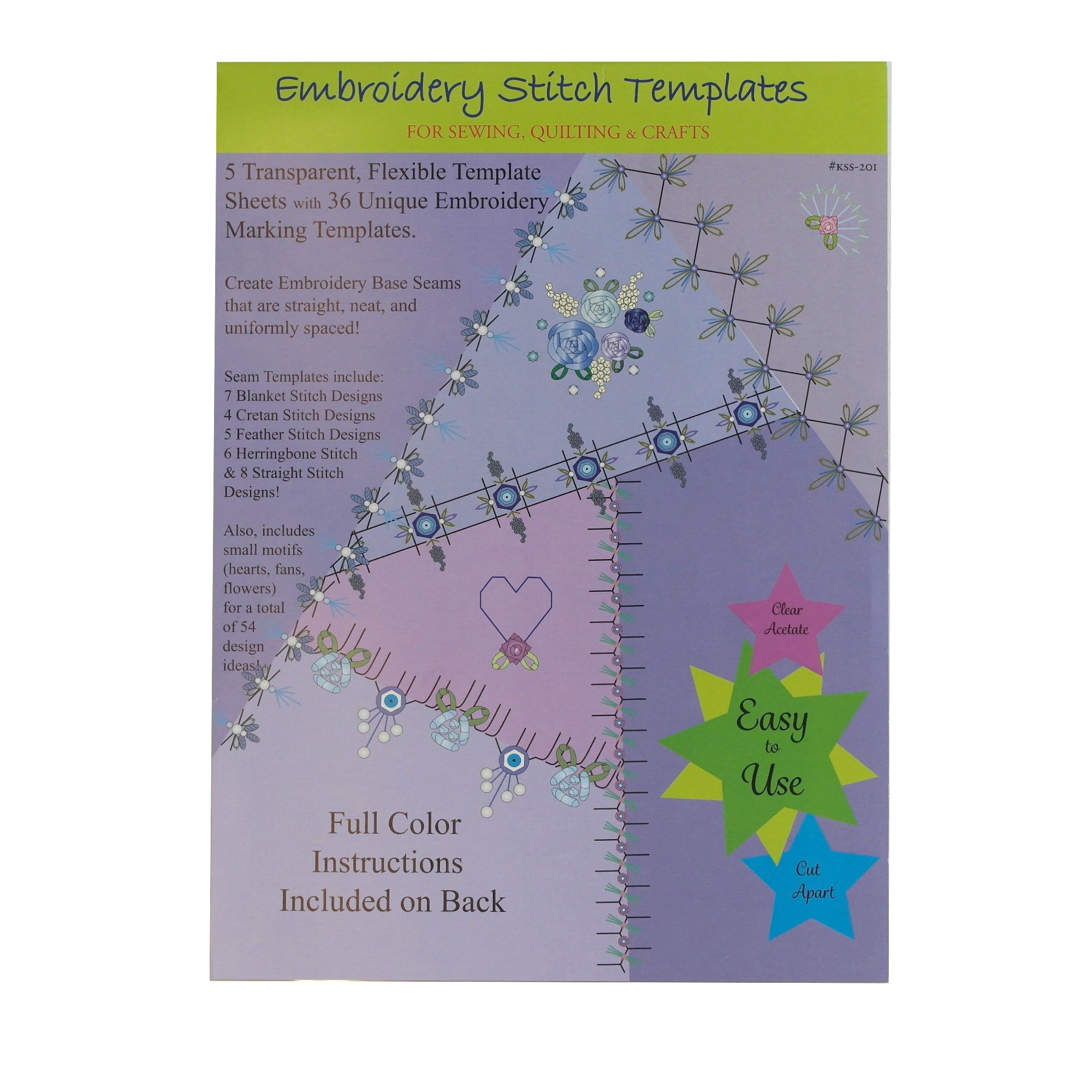 Embroidery Stitch Templates