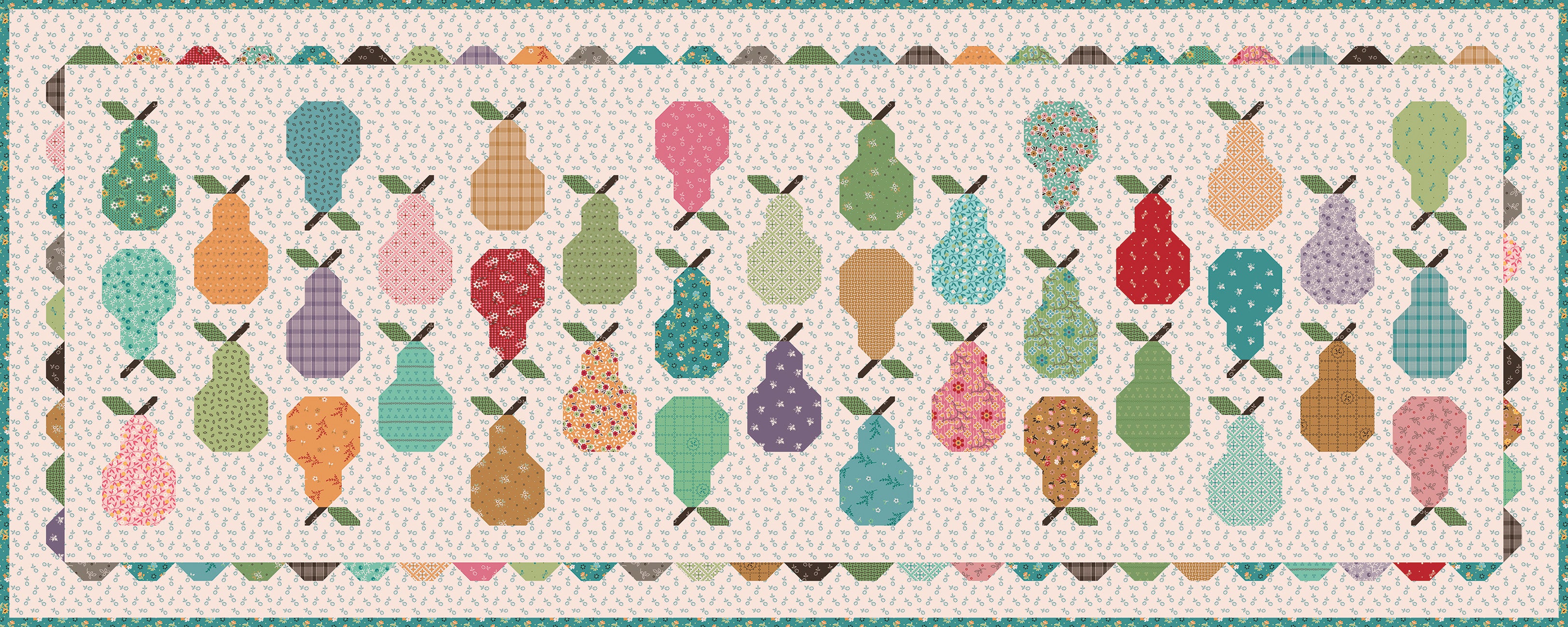 Gentler Times Pretty Pears Runner Kit