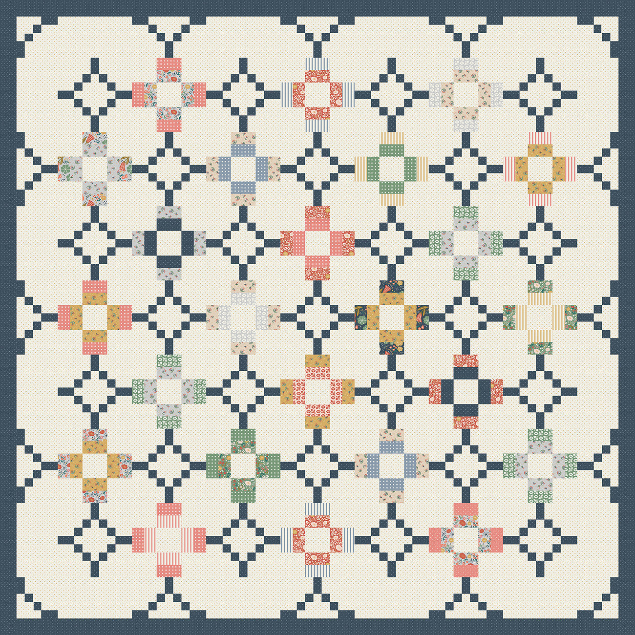 Ivy Reese Ebb and Flow Quilt Kit