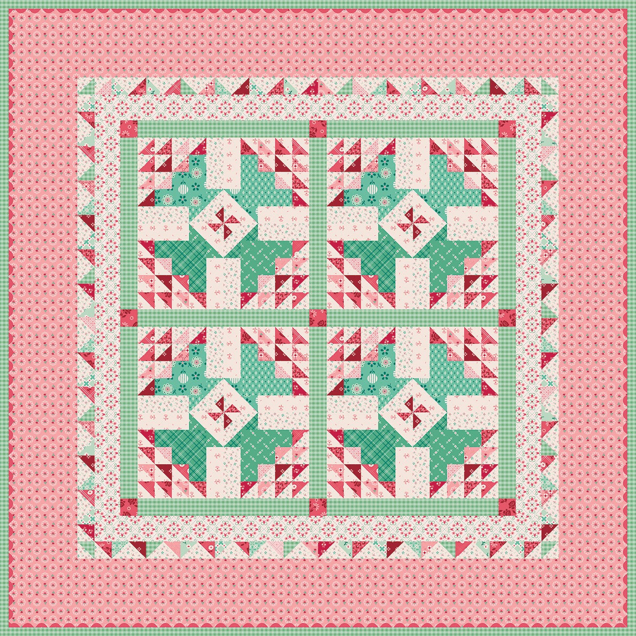 Berry & Sage Berry Baskets Table Topper Kit