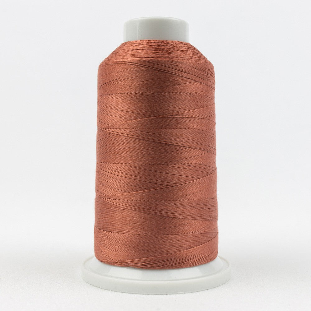 Konfetti Solid 50wt Cotton Thread 2286m Drab Rose