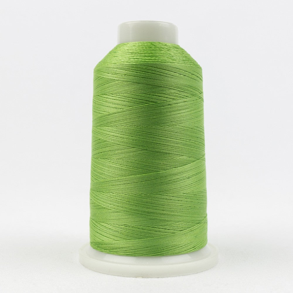 Konfetti Solid 50wt Cotton Thread 2286m Yellow/Green