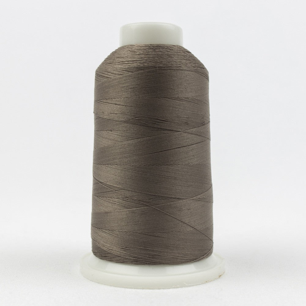 Konfetti Solid 50wt Cotton Thread 2286m Brown/Grey