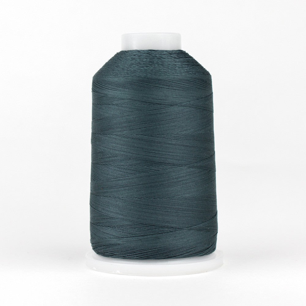 Konfetti Solid 50wt Cotton Thread 2286m Blue/Grey
