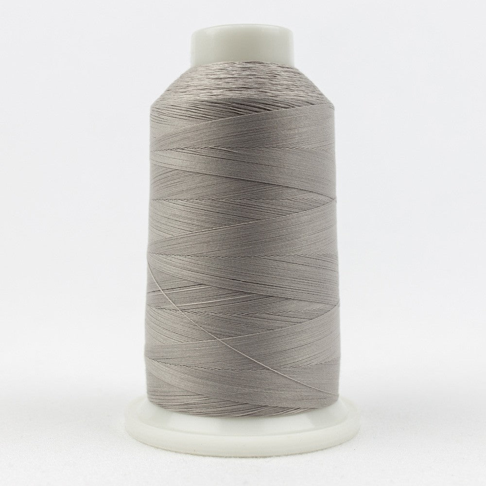 Konfetti Solid 50wt Cotton Thread 2286m Sterling Grey