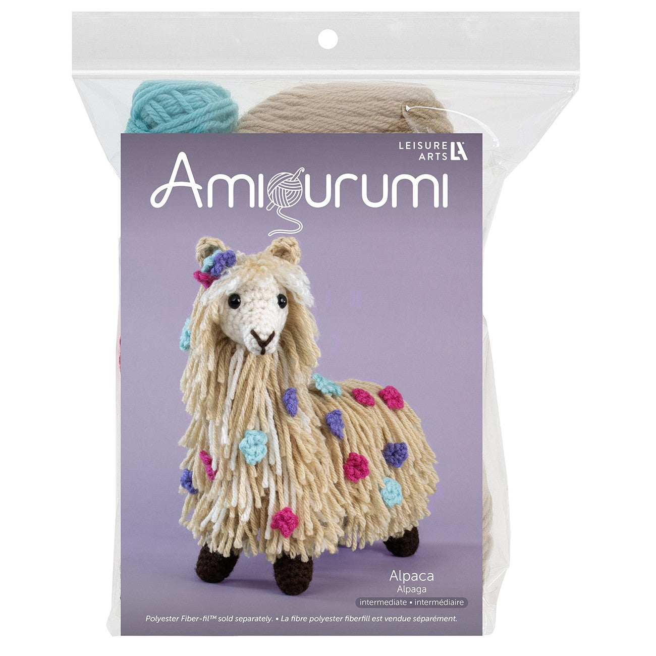 Leisure Arts Amigurumi Kit Alpaca