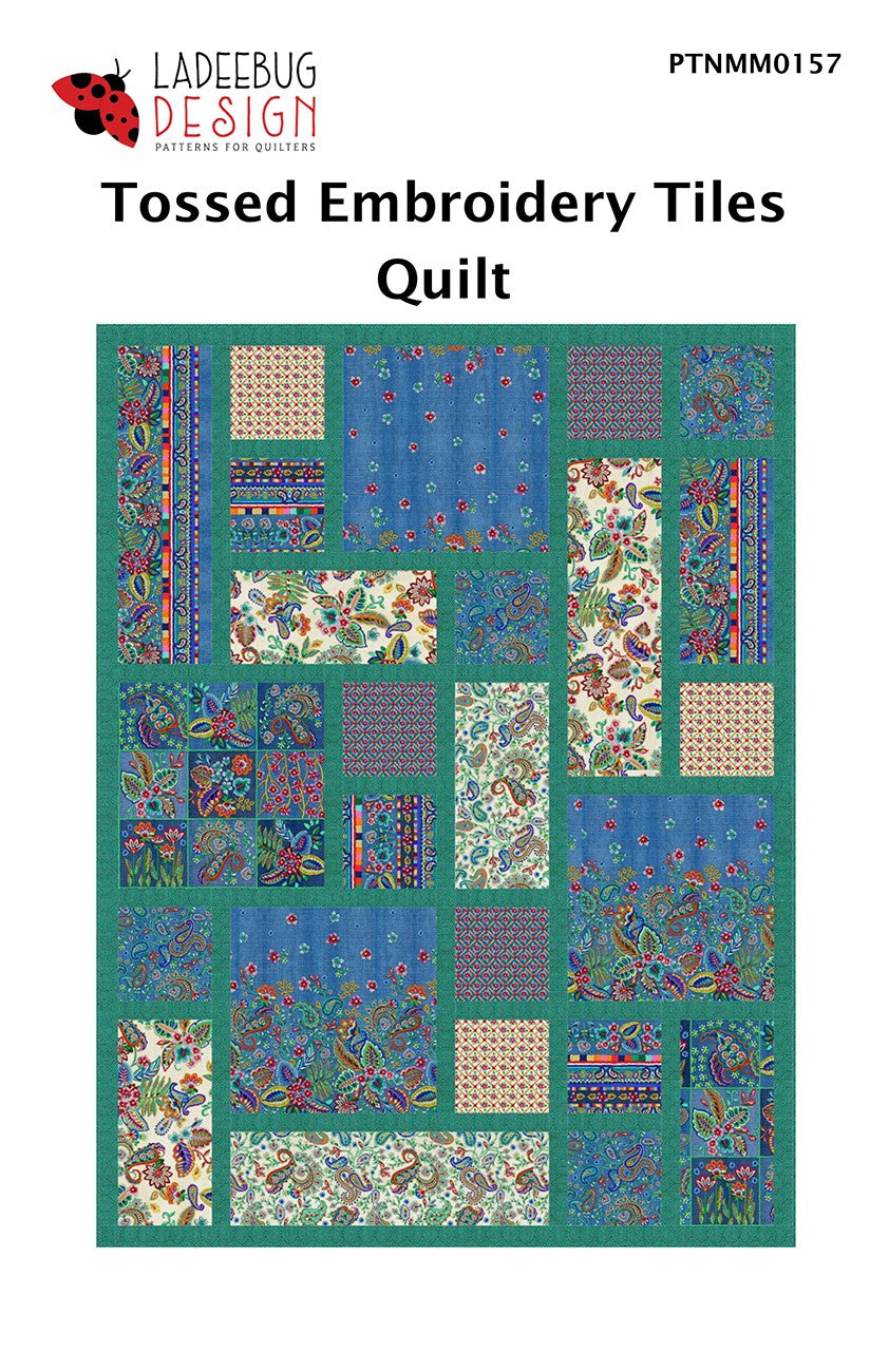 Tossed Embroidery Tiles